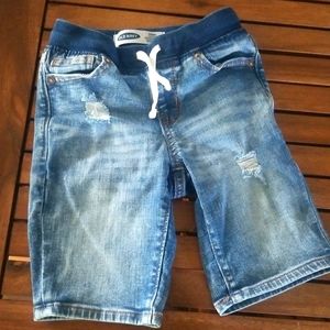 Old Navy Small (6-7) Karate Slim Taper Shorts